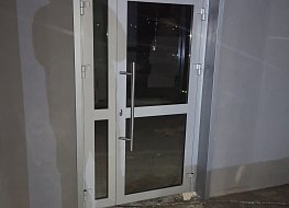 Дверь серии ТП45 цвет по RAL 9006